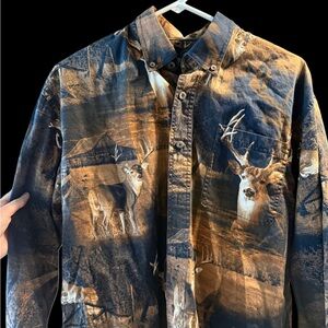 RedHead Men's Nature Scene Shirt Jacket